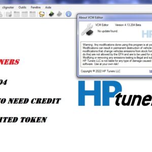 HP Tuners 4.13.204 NEW Version No Need Credit 2022 Unlimited Token