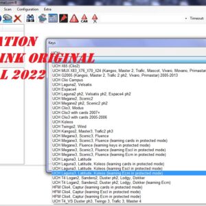 Renolink Activation Original v2.0 DEVELOPER -RENAULT-DACIA