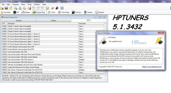 HP TUNERS 5.1.3432 Full DTC ENABLE MAPS ENABLE WhatsApp +447551909037– PRICE 300 USD