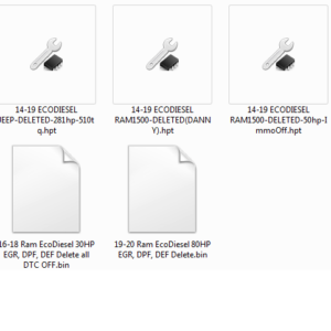 PACK FLASH FILE DELETED EcoDiesel 14-20 WhatsApp +447551909037