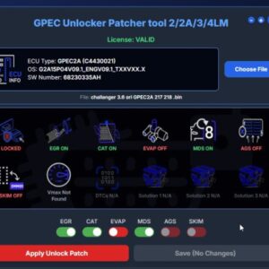 GPEC2/GPEC2A UNLOCK TOOL 2025 V1.0.0 FULL WHATSAPP +447551909037